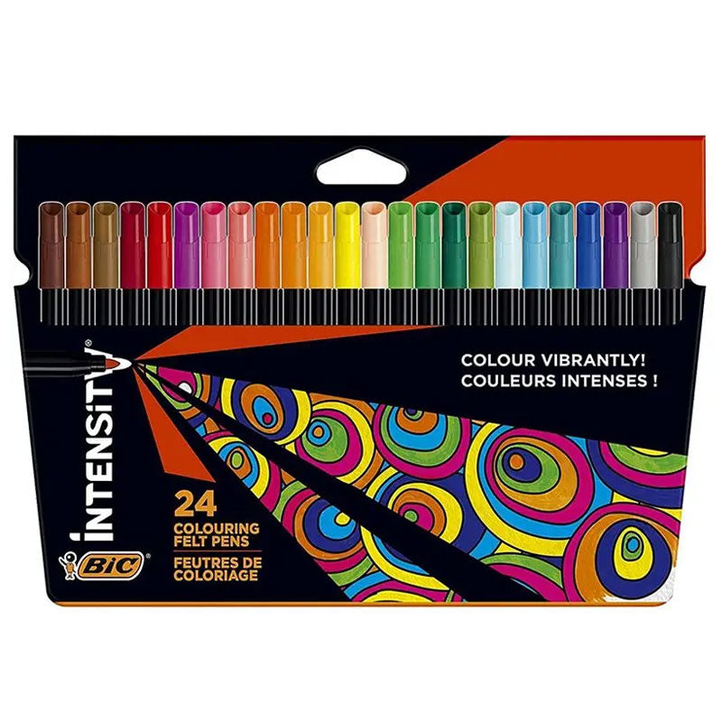 CARIOCA 24 CULORI 2MM INTENSITY BIC CARIOCA 24 CULORI 2MM INTENSITY BIC